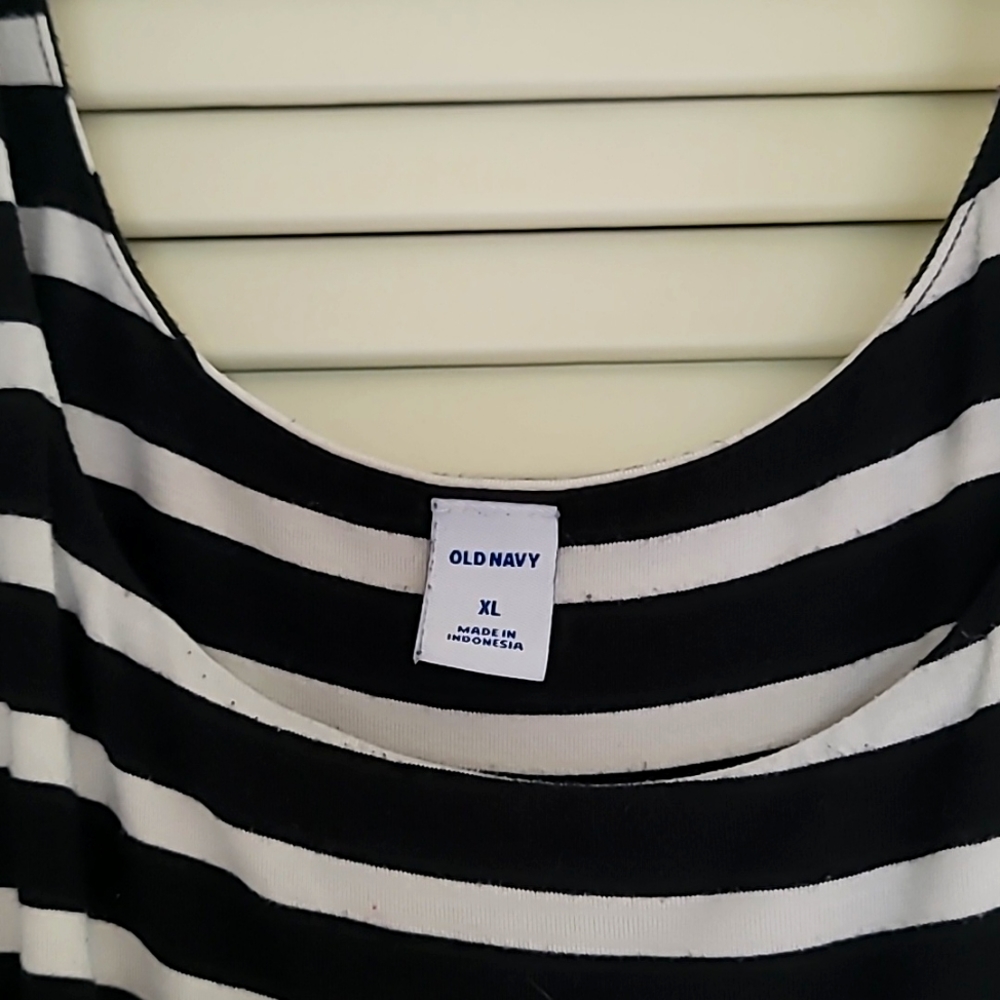 Striped maxi dress